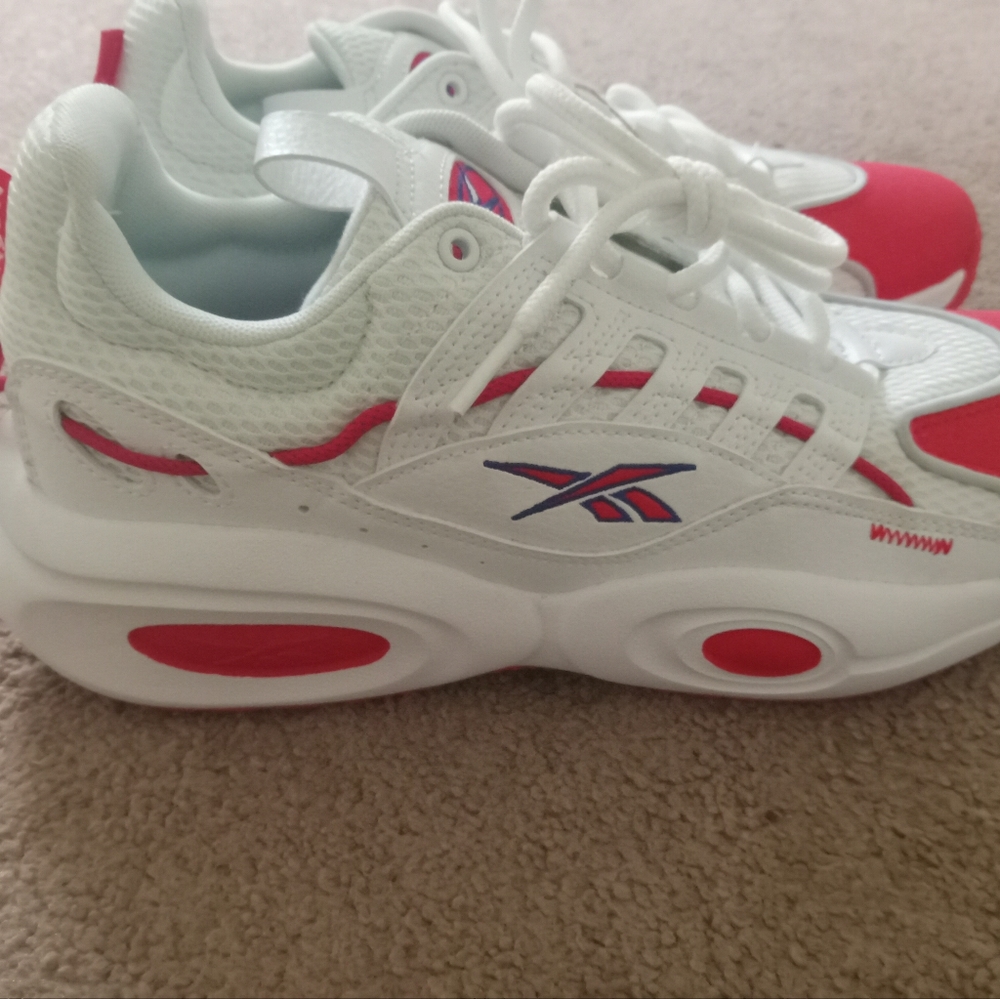 Mens reebok iverson solution mid sz 10.5 new
